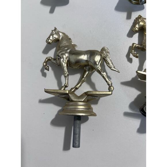 Vintage 70s Plastic Horse Show Trophy Topper Equestrian 3" Award Tops LOT 11 Pc - Picture 2 of 10